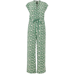 Whistles Ivory Abstract Squares Jumpsuit